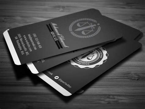 40 Awesome Lawyer Business Card For Your Inspiration Smashfreakz