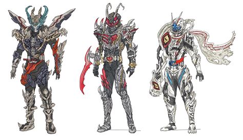 Com um visual inspirado em relógios, a história conta que seu poder é superior aos dos outros kamen riders. Kamen Rider ZI-O - Another Rider Designs Released By ...