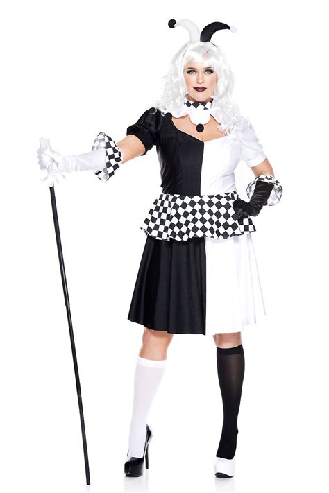 adult plus size wicked jester woman costume 47 99 the costume land