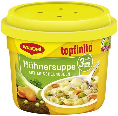 Maggi Topfinito Hühnersuppe mit Muschelnudeln ab 11 94