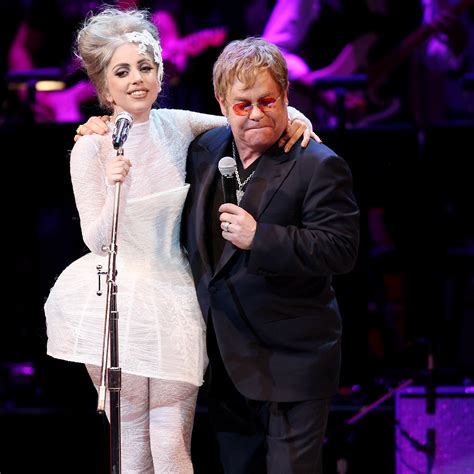 Lady Gaga Elton John M’a Sauvée Elle