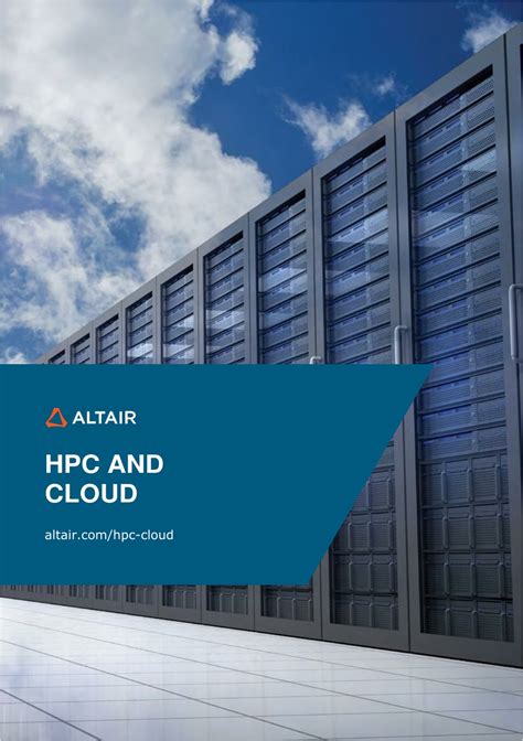 Ppt Altair High Performance Computing Hpc And Cloud Powerpoint