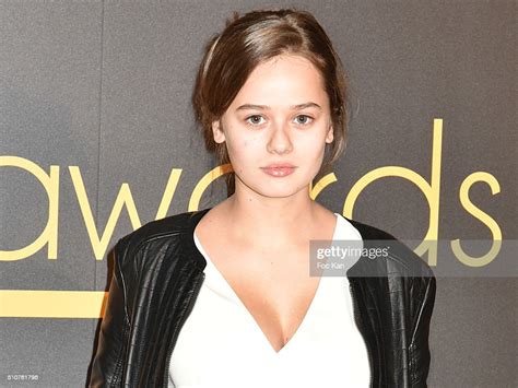 Lucie Fagedet Attends The Melty Future Awards 2016 At Le Grand Rex On