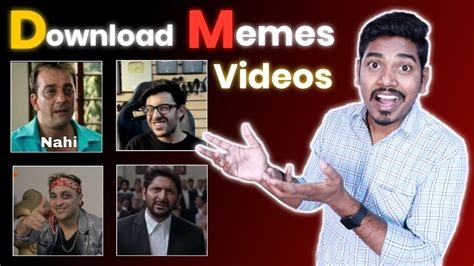 How To Download Memes For Youtube Videos Memes Video Kaise Download