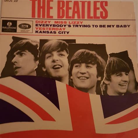 The Beatles Dizzy Miss Lizzy 1969 Purple Cover Vinyl Discogs