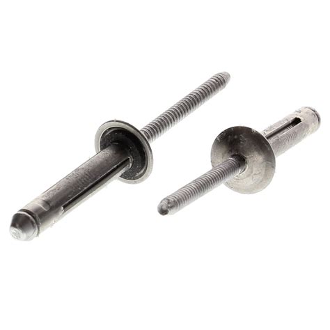 Tacoma Screw Products Grip Shave Head Bulb Structural Blind Rivets Aluminum