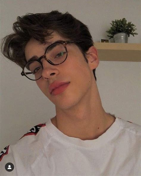 Cute Guys With Glasses Boys Glasses Men Haircut Styles Haircuts For