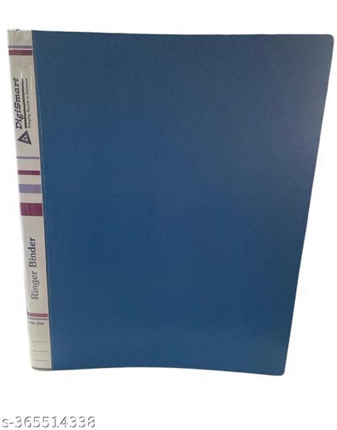 Digismart Plastic 2d Ring Binder A4 Size Tough And Durable Rb 400 A4 Size