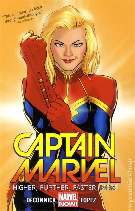 Captain Marvel Tpb 2014 2015 Marvel Now Comic Books