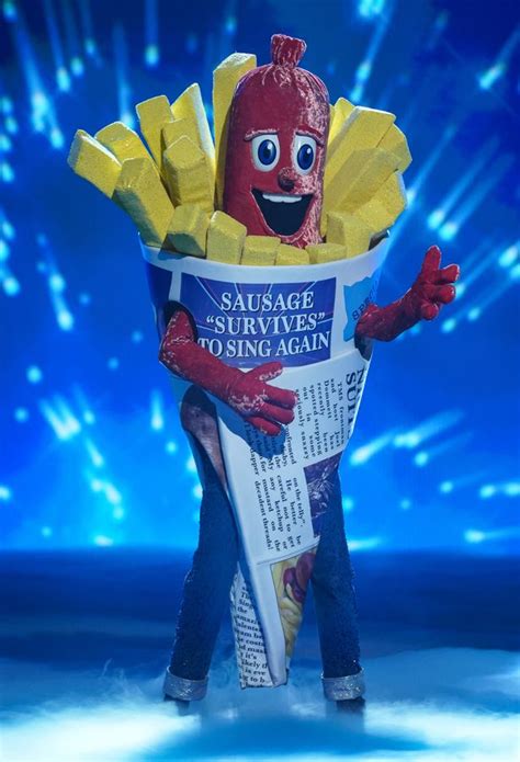 Masked Singer Sausage Every Clue And Theory From Stacey Solomon To