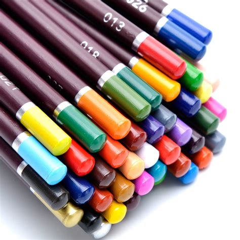 48 Oil Based Color Pencils For Drawing And Illustration Art N Fly