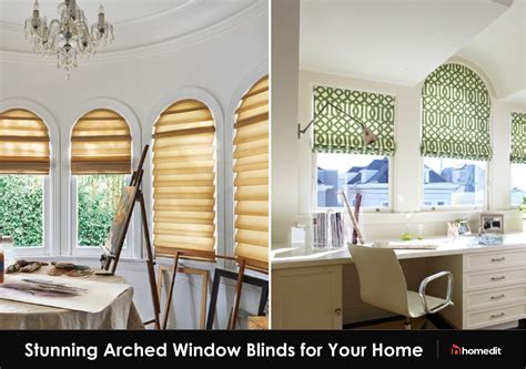 10 Stunning Arched Window Blinds For Your Home