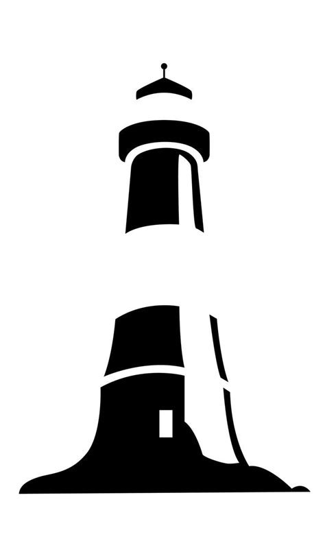 Lighthouse Silhouette Clip Art At Getdrawings Free Download