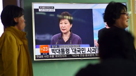South Korean President Park Embroiled In Leaked Documents Scandal