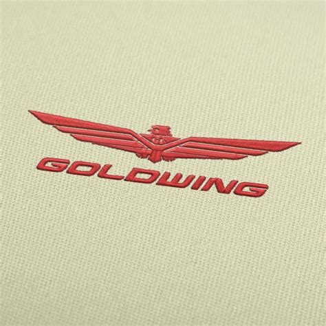 Honda Goldwing Logo Embroidery Design Download Embroiderydownload