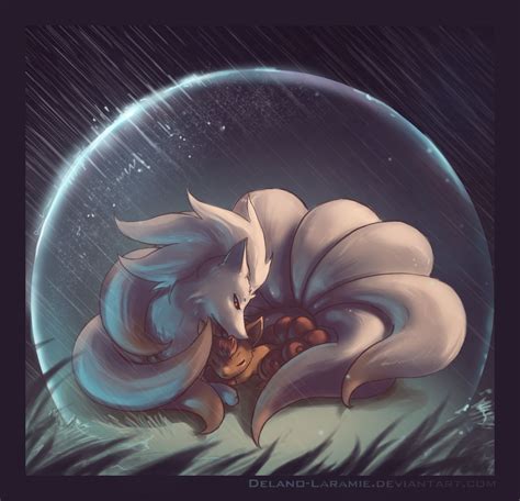 Ninetales And Vulpix Ninetales Used Melt My Heart And Its Super