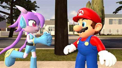 Lilac Meets Mario Sfm By Tbwinger92 On Deviantart