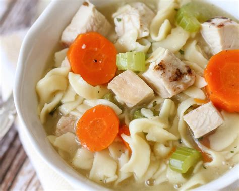 Perfect for sick days and cold nights!!! EASY Homemade Chicken Noodle Soup Recipe | Lil' Luna