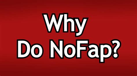Reasons Why You Should Start Nofap Today Why Should I Stop Fapping Youtube