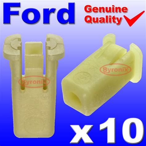 Ford Fiesta St150 Front Bumper Plastic Clips Grommet Expanding Nut X10