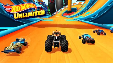 Hot Wheels Unlimited Epic Racing Monster Trucks And Bone Shaker Youtube