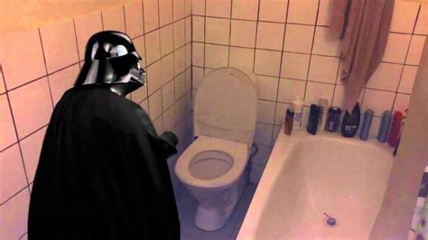 Darth Vader On The Toilet Youtube