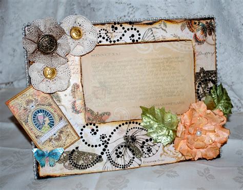 Creative Wishes Altered Picture Frame