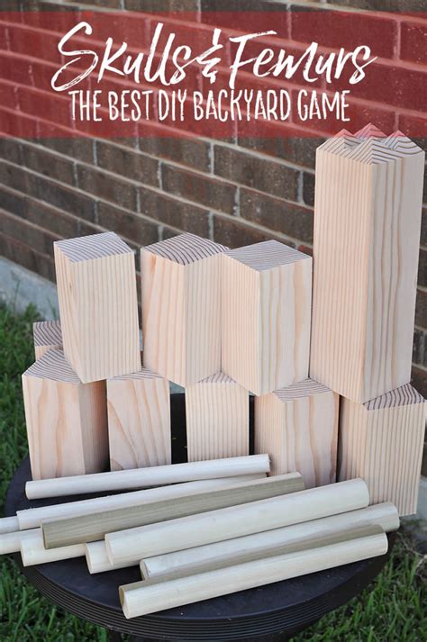 How To Play Kubb Make Your Own A Diy Giant Backyard Game Our