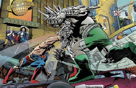 Artwork Superman Vs Doomsday The Battle That Changed Metropolis