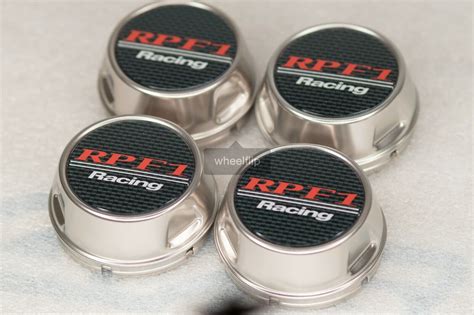 Enkei Rpf1 Silver Center Cap 16 17 18 Set Of 4 Caps Ebay