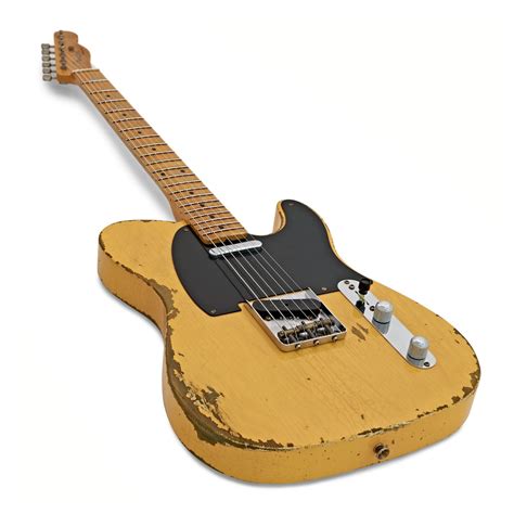 Fender Custom Shop 1952 Heavy Relic Telecaster Aged Nocaster Blonde