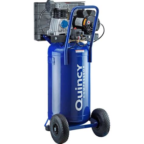 Quincy Single Stage Portable Electric Air Compressor 2 Hp 24gallon