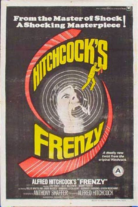 Alfred Hitchcock Frenzy 1 Sheet Original Vintage Movie Poster Indian