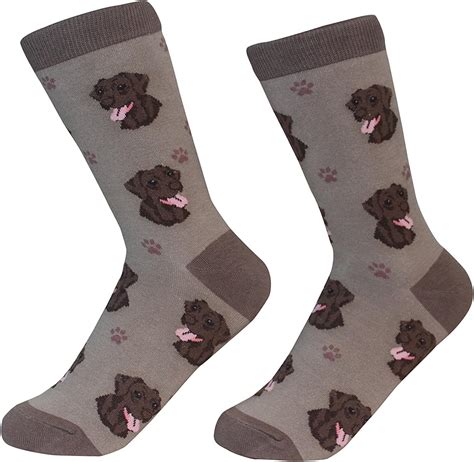 Chocolate Labrador Retriever Dog Breed Socks Unisex Sock Daddy By Eands