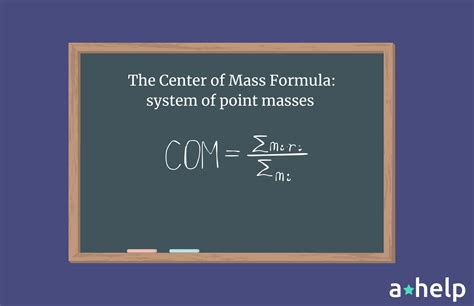 Center Of Mass Formula Explained