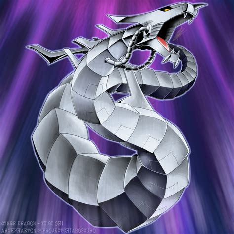 Yu Gi Oh Crv En015 Cyber Dragon By Projectchiaroscuro