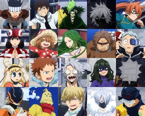 My Hero Academia Class 1 B Hero Names Quiz By Borezu