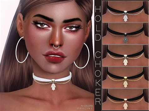 Pralinesims Earrings In 15 Colors For All Emily Cc Finds