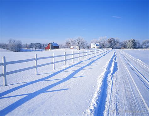 Farm In Winter Chisago County Minnesota Gary Alan Nelson Photography
