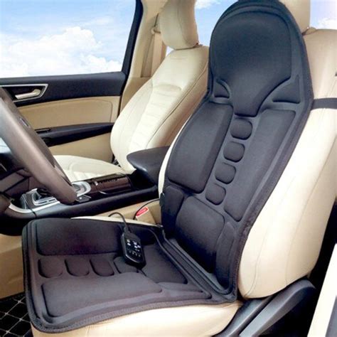 Dopagu Heated Portable Vibrating Car Seat Massage Cushion Grandado