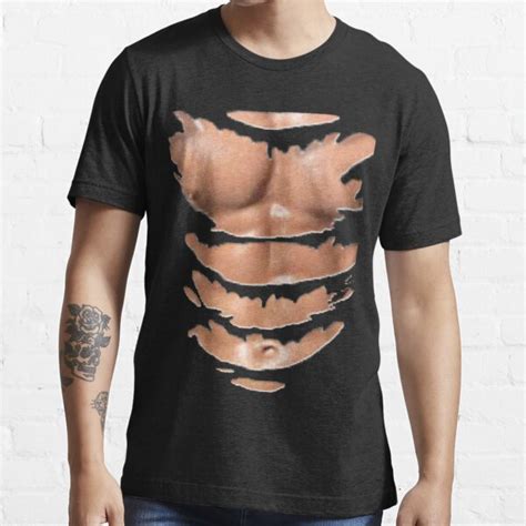 Ripped Muscle Shirt T Shirt For Sale By Tbdesigns Redbubble