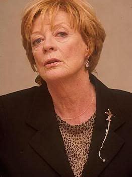 Maggie Smith Photographed During An Interview For The Release Of My