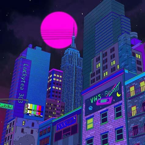 V A P O R On Instagram V A P O R 🌃 N I G H T S Art By