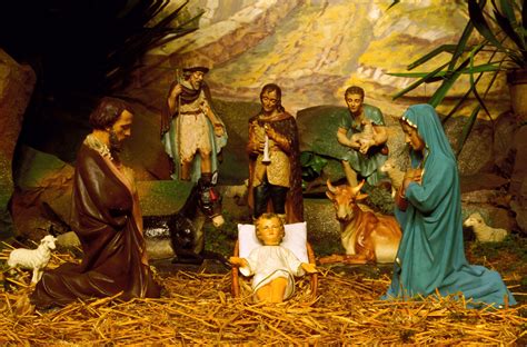 Free Photo Nativity Christmas Scene Christmas Decorations Jesus