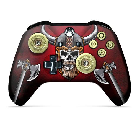 Viking Warrior Xbox Series X Controller Dc Brass Buttons