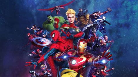 Marvel All Characters Wallpaper 4k