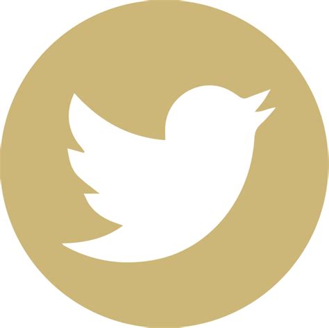 Download Gold Gold Twitter Logo Png Full Size Png Image Pngkit