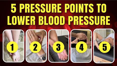 5 Pressure Points To Lower Blood Pressure Instantly Youtube