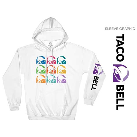 We have 10 free taco bell vector logos, logo templates and icons. Taco Bell Colorful Logo Hoodie | Taco bell, Taco bell logo ...