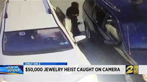 50000 Jewelry Heist Caught On Camera Youtube
